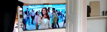 Slimme toepassing muurbeugel