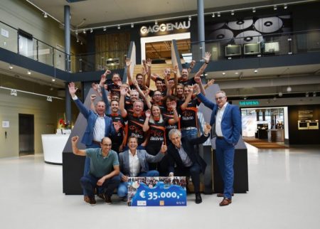 Medewerkers BSH fietsen € 35.000 bij elkaar voor Stichting Pim