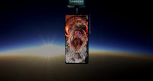 Samsungs SpaceSelfie-ballon stort neer