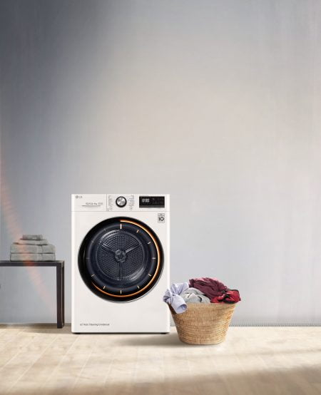 Wasdroger LG neemt instellingen over van wasmachine