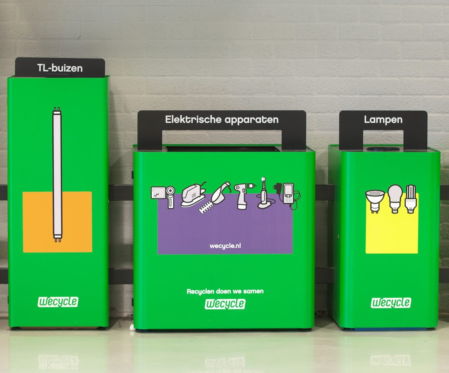 Wecycle inzamelstraat