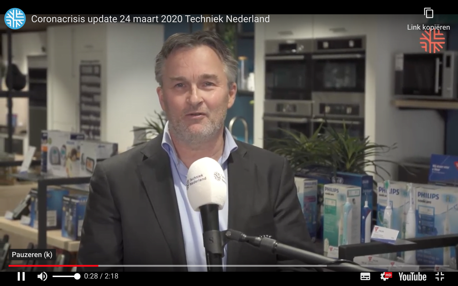 Video Techniek Nederland: Corona-update voor de elektrotechnische retail Jan van de Wouw