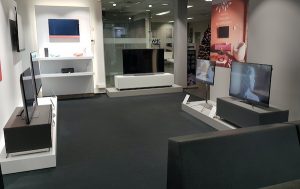 Nieuwe showroom Loewe Opta Benelux