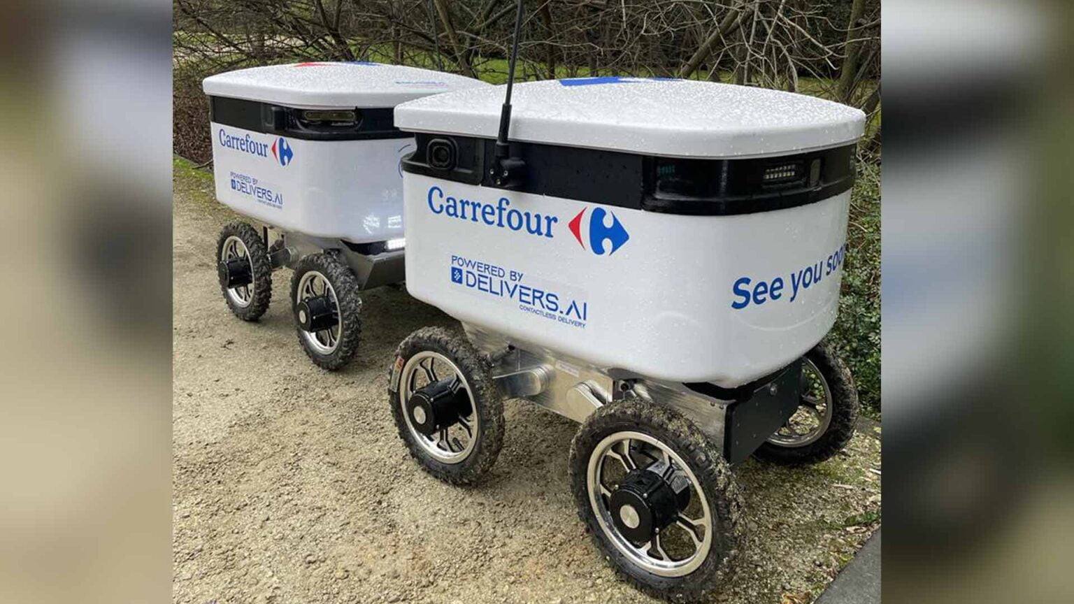 Autonome robot gaat boodschappen bezorgen in België