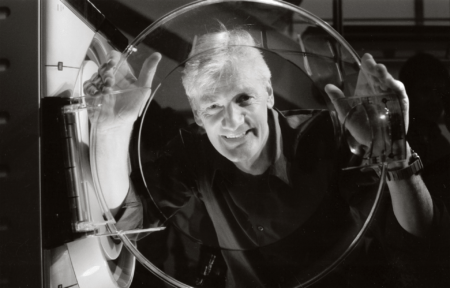 James Dyson in zwart wit