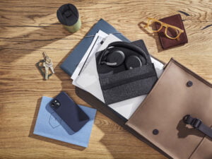Jabra headset tussen spullen