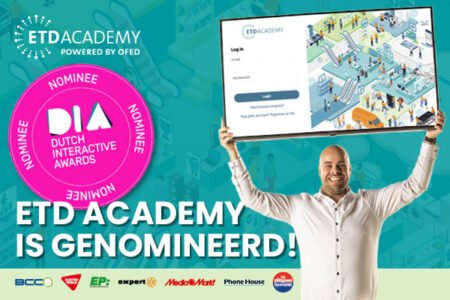 Twee nominaties ETD Academy voor Dutch Interactive Awards 2023
