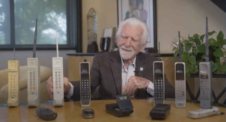 Cooper inventor of the mobile phone