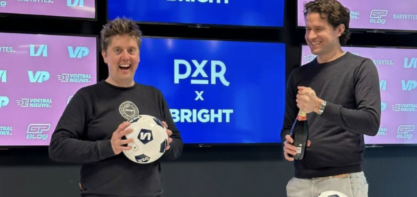 Hoofdredacteur Erwin van der Zande en PXR-directeur Ernst Keyzer