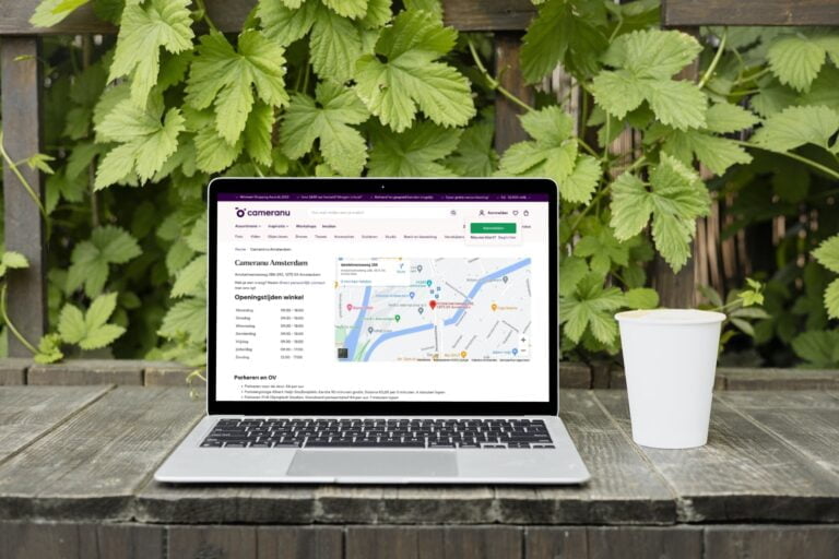 Website met CameraNu