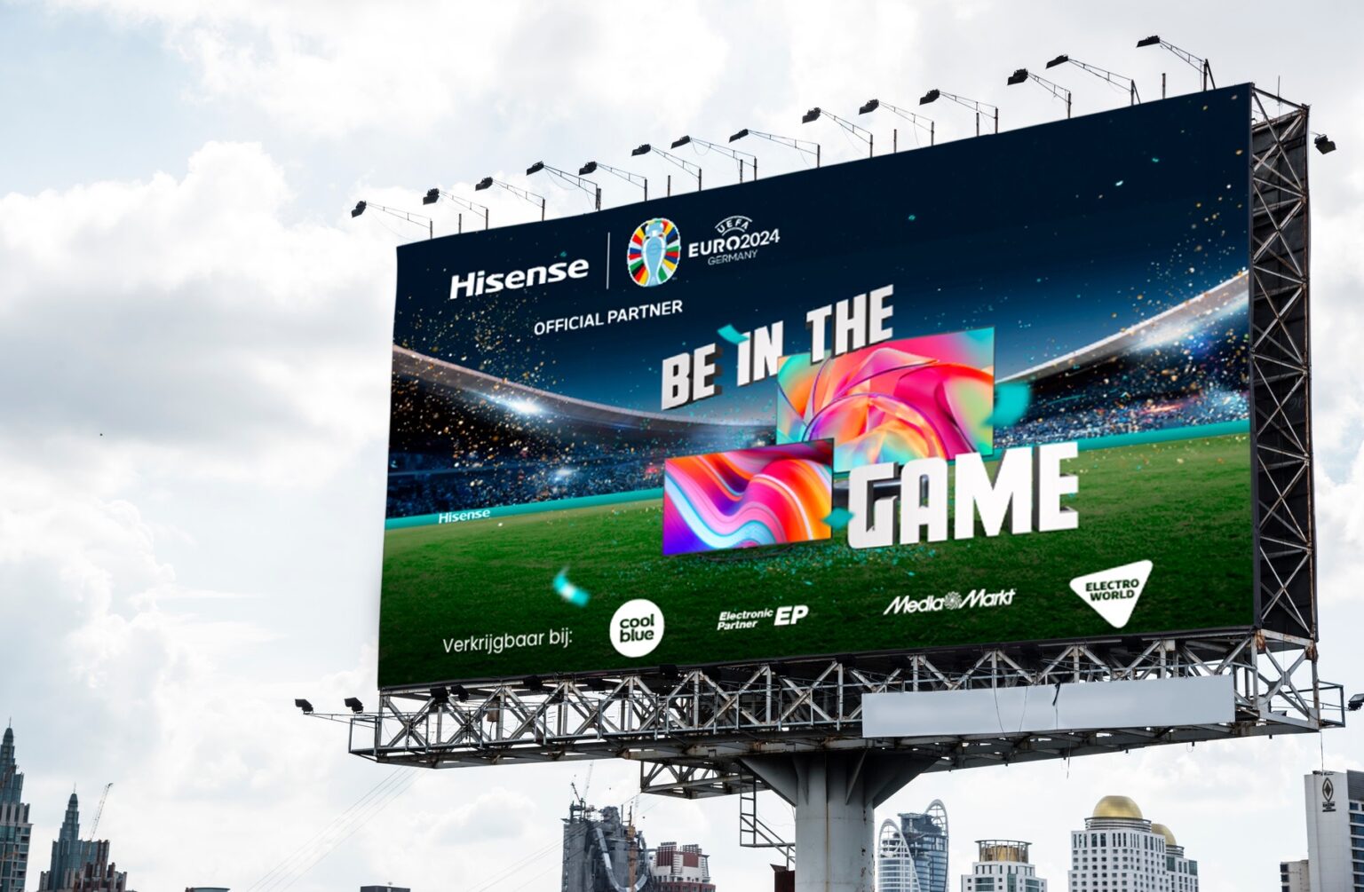 Hisense billboard