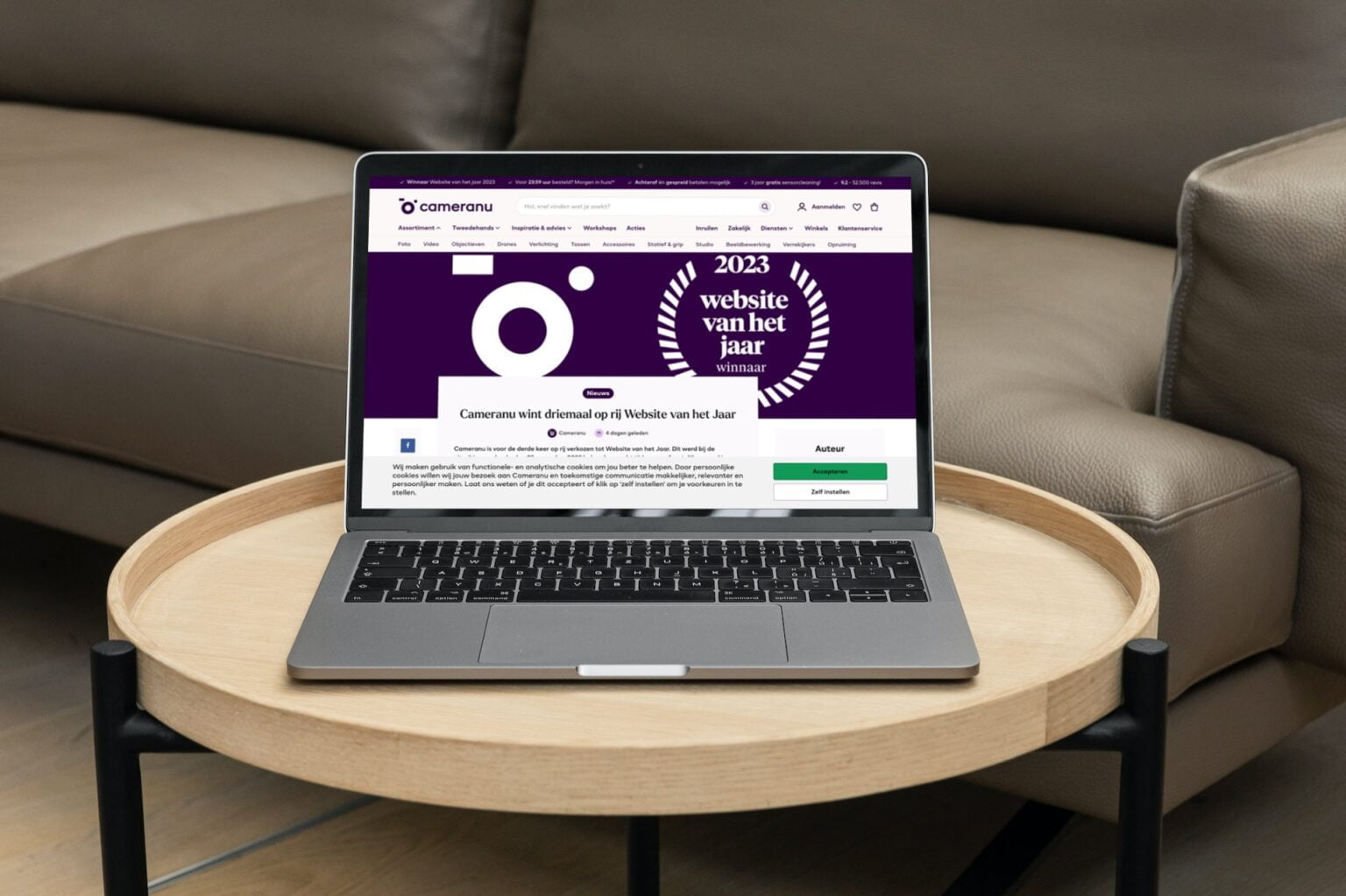 Cameranu beste website Consumentenelektronica volgens ‘Website van het Jaar’ CameraNu website van jaar