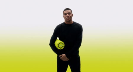 Mbappé met Loewe speaker