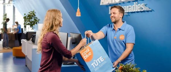In een Duitse CoolBlue wordt iets afgerekend