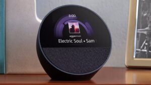 Echo Spot op een desk