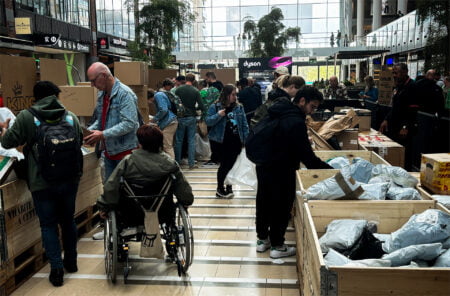 King Colis op Hoog Catharijne