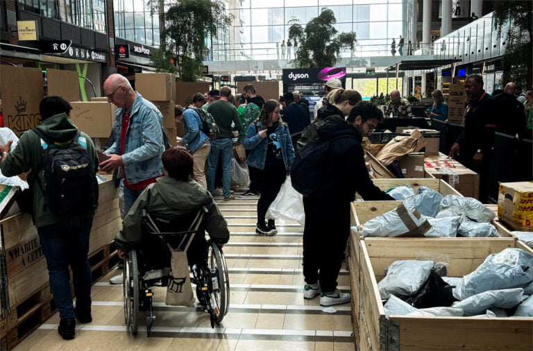 King Colis op Hoog Catharijne