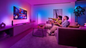 Philips Hue lanceert 8K HDMI-sync box en breidt slimme verlichting uit met nieuwe ontwerpen Philips Hue Sync Box