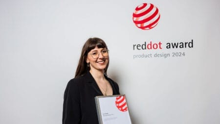 Porseleinen koffiezetapparaat overtuigt Red Dot Jury Karolína Jeřábková