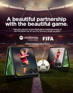 Motorola officiële smartphonepartner FIFA World Cup 2026 Motorola en Fifa