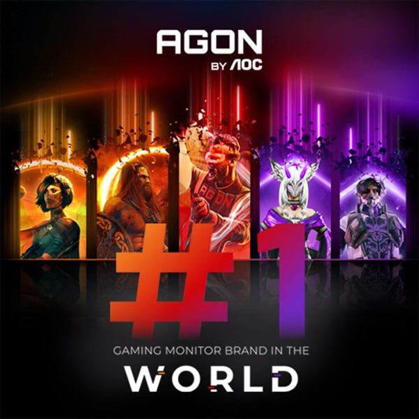 AGON nr 1 gaming monitoren
