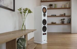 De nieuwe speaker van Teufel in een woonkamer