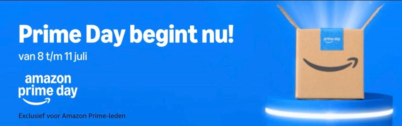 Amazon Prime Day 2025 van start met kortingen op elektronica