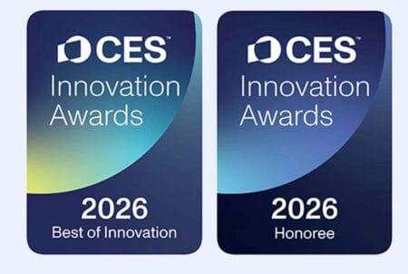 Recordaantal inzendingen voor CES Innovation Awards 2026, met sterke groei in AI en robotica Logo van de CES Innovation Awards.
