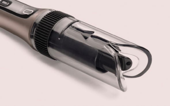 Een productfoto van de nieuwe Babyliss krultang.