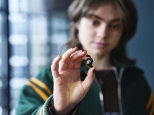 De earbud van Schoonenberg.